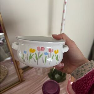 Floral Ceramic Bowl